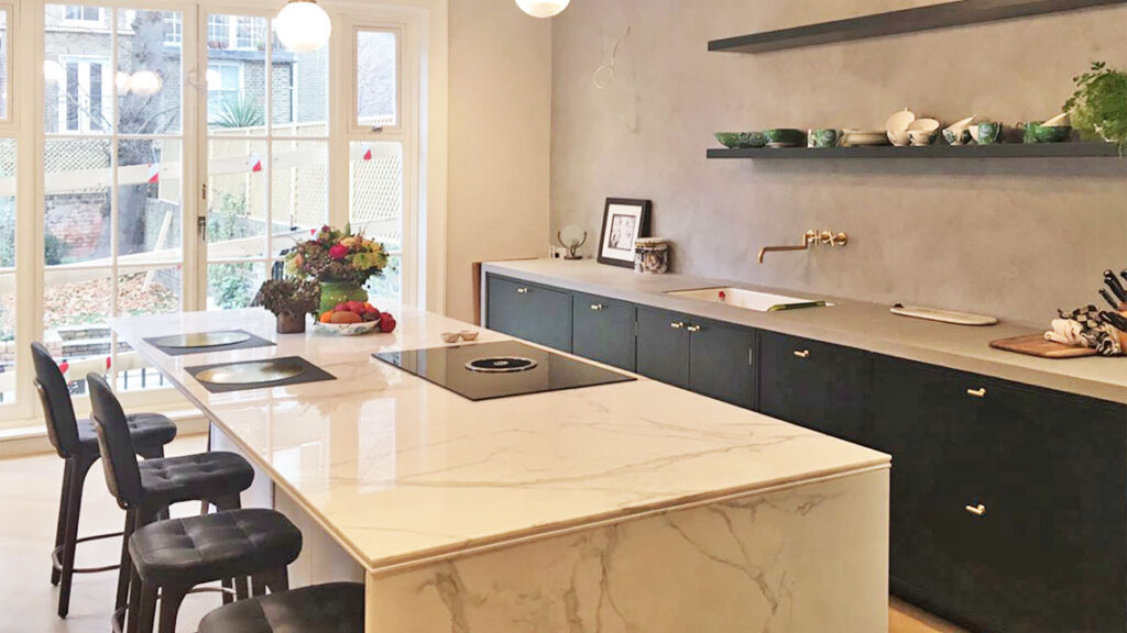 Full residential renovation project in Newton Road, London. External structural works and high-end interiors