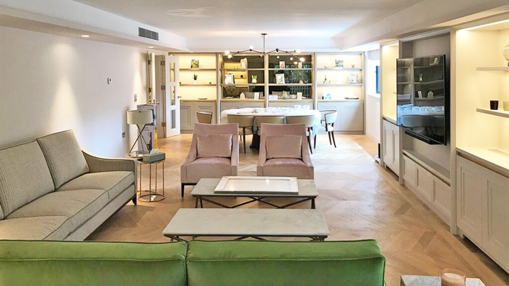 Luxury interior fit-out project management in St John’s Wood, London. Bespoke residential finishes