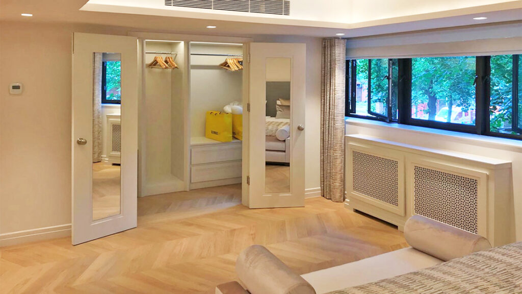 Luxury interior fit-out project management in St John’s Wood, London. Bespoke residential finishes