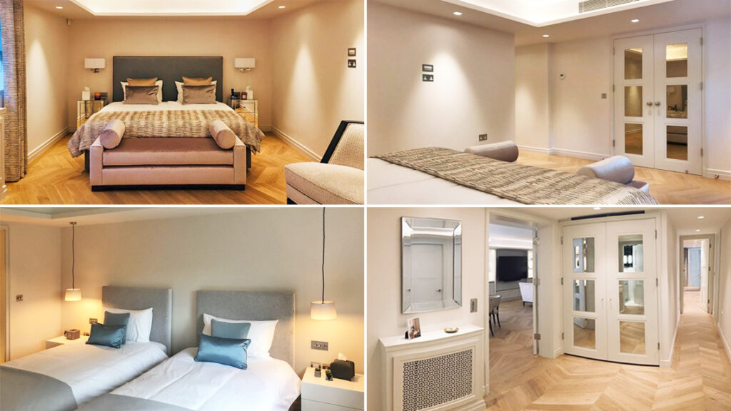 Luxury interior fit-out project management in St John’s Wood, London. Bespoke residential finishes